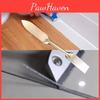 New Angle Glass Glue Scraper Stainless Steel Putty Knife With Chromium Vanadium Steel Body