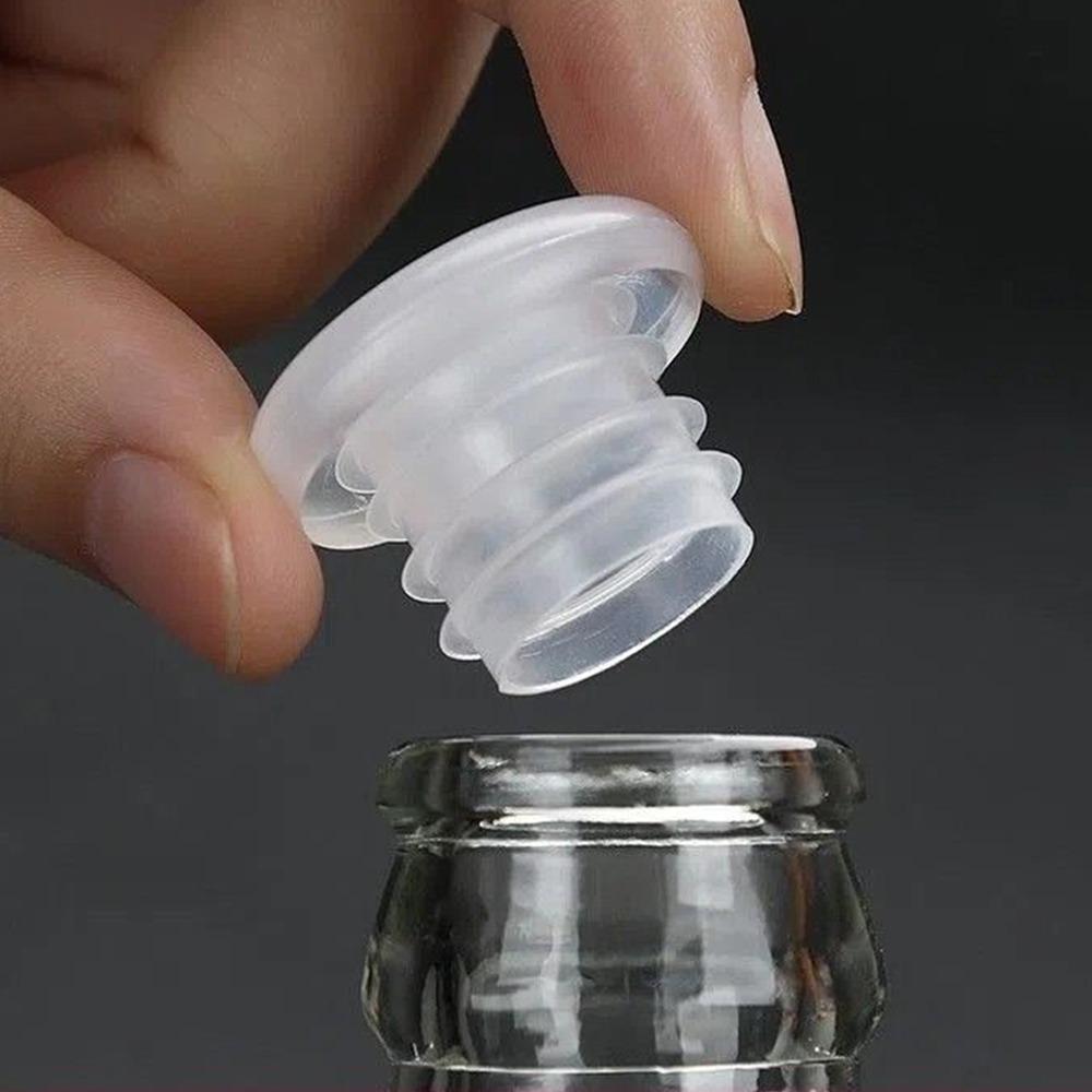 10/20Pcs/set Disposable Parts Beer Bottle Sealer Wine Stopper Wine Bottle Cap White