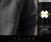 Herren Grobstrick Cardigan Pullover mit Revers - Verdickte Strickware für Herbst/Winter 2025