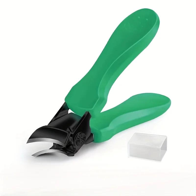 

Large Size Labor-saving Nail Clippers Wide-mouth Pliers Large Opening And Sharp Blade Nail Cutters Sturdy Stainless Steel зелений