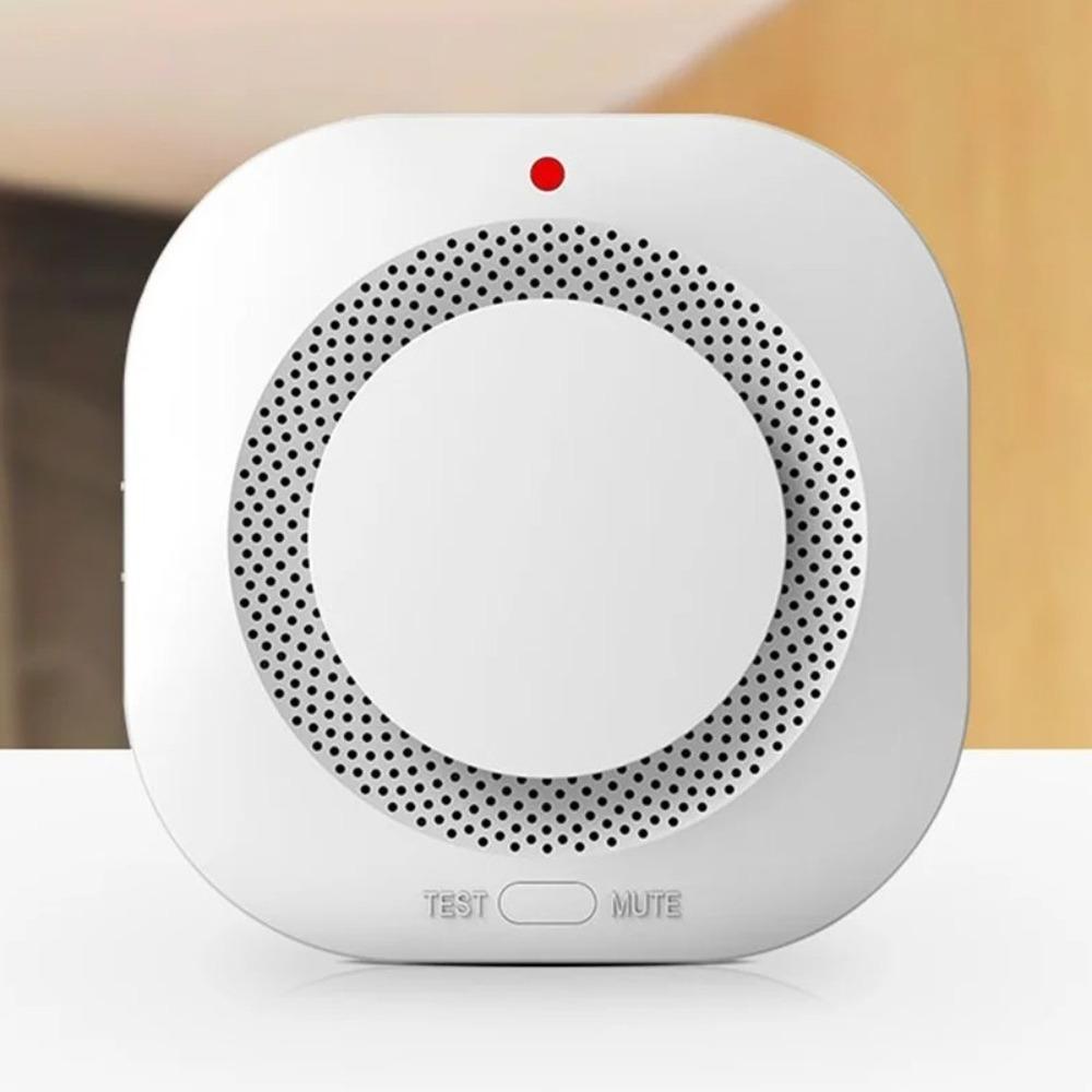 High Sensitivity Zigbee Smoke Detector Smart Security Alarm System  For Home Kitchen