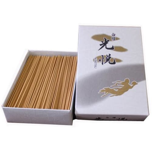 Hakurindo Byakudan Koetsu Sandalwood Incense Sticks, Sandalwood, Brown, Approx. 135mm, Approx. 140g
