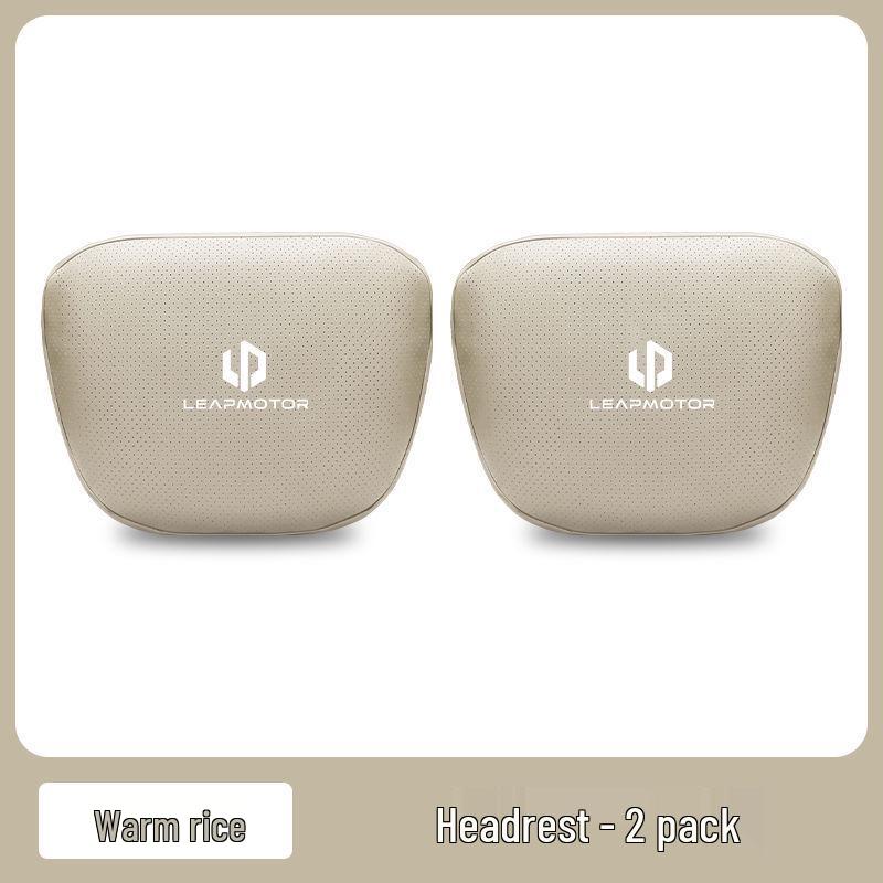Suporte Lombar para Bancos de Carro Leapmotor T03/C11/C01/C16/C10 - Conforto de Alta Qualidade e Proteção da Cintura Encosto de Cabeça