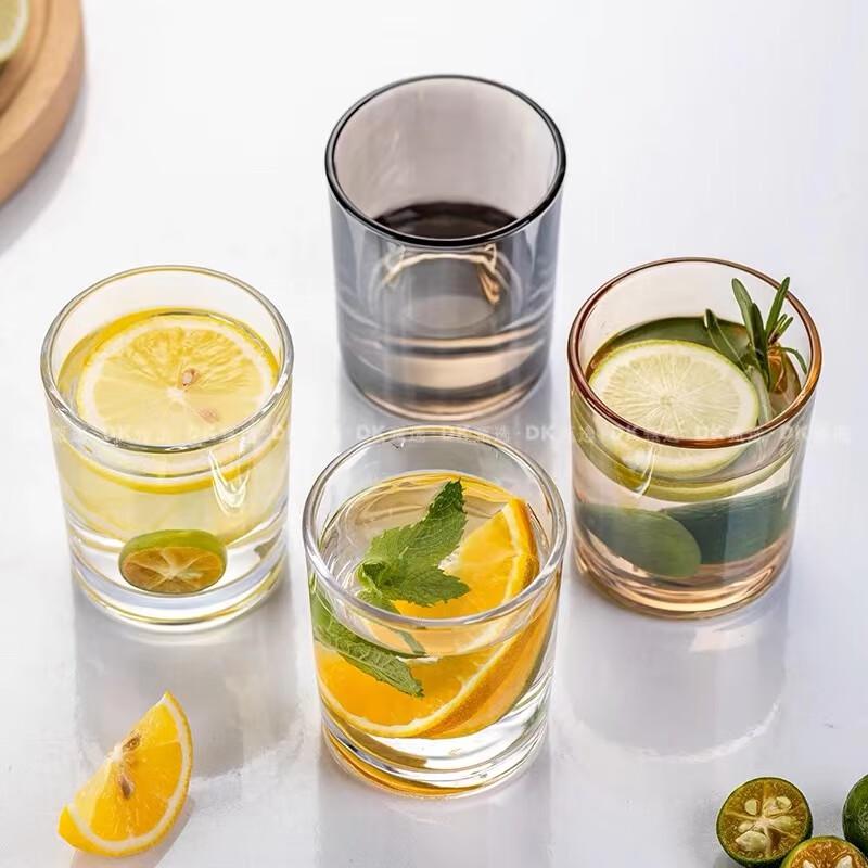 Taisun Straight Glass Tumblers (4-Pack)
