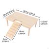 Climbing Ladder for Hamster Platforms Small Animal Staircase Habitat Accessory