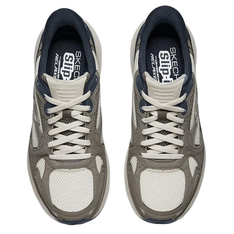 Skechers Slip-Ins Comfortable Versatile Casual Shoes Men Sneaker Gray 232969-LTGY