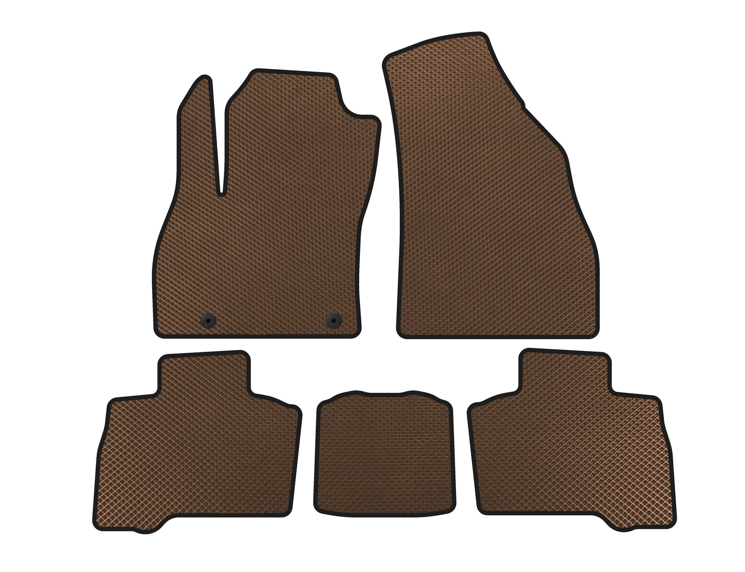 

EVA mats (for Qubo, 2016-2025, Brown) for Fiat Fiorino/Qubo