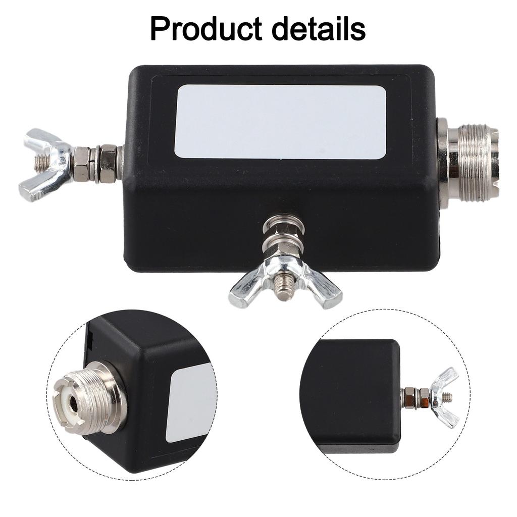 Mini Balun 1:9 Black For Furniture High Frequency Mini Balun Plastic Shell For Outdoor For QRP Station Practical