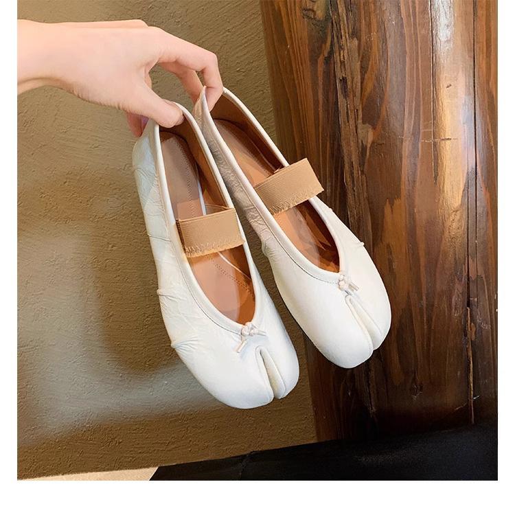 Grape mother pig's trotters shoes spring toe single shoes 2025 spring women's shoes 2025 spring and summer half slippers outer wear