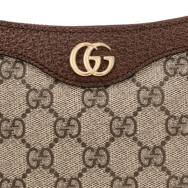 Gucci Ophidia Small Handbag Beige/Ebony Supreme Women Shoulder_bags Tan 735145-KAAAD-8358
