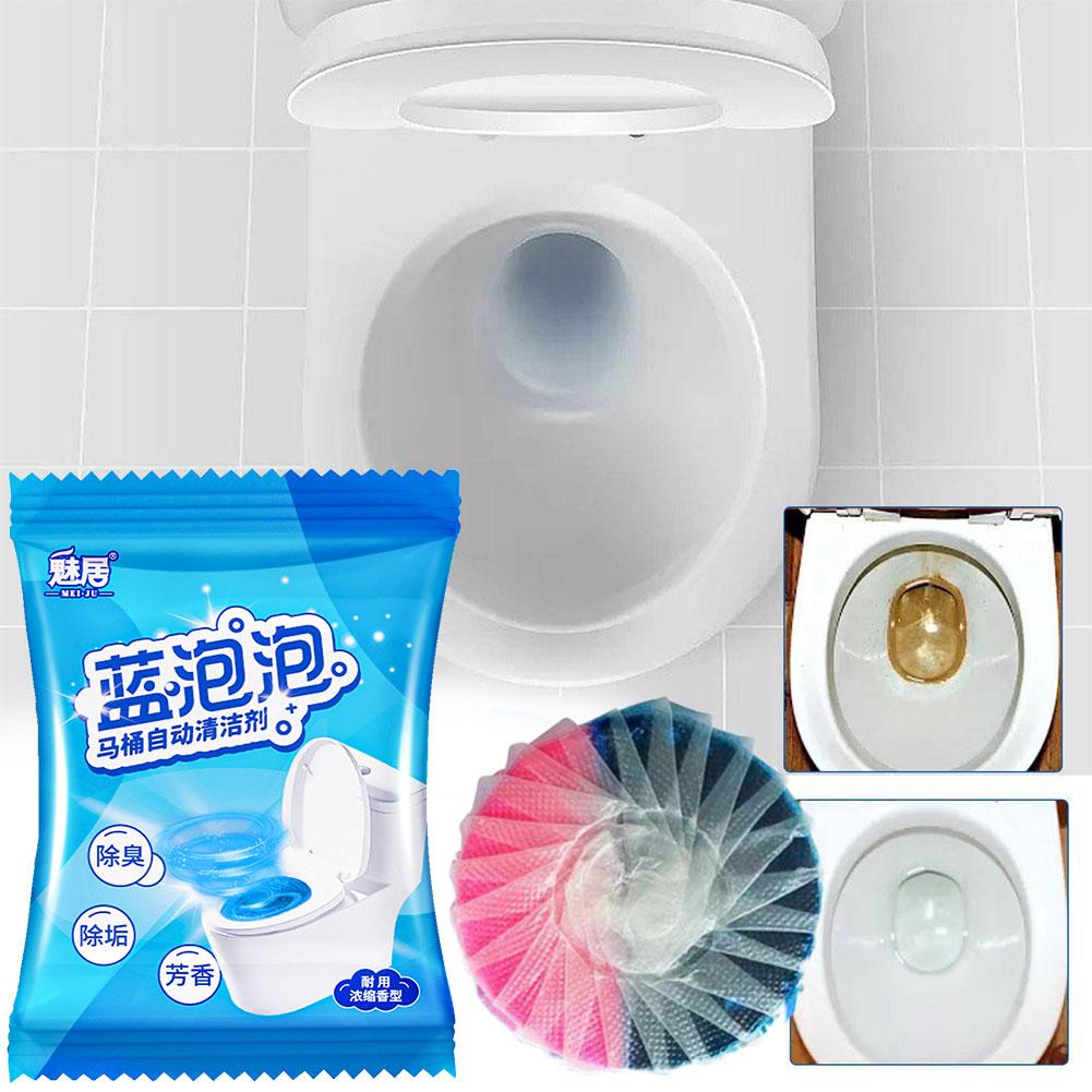 Toilet Tank Cleaners Rose Fragrance Toilet Bowl Cleaner - Stain Tank Drain Deodorizer, Remover And Freshener, Tablet U8U3
