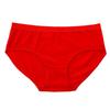 2025 Year of the Dragon Red Pure Cotton Mid-Waist Girls' Briefs - Comfortable & Breathable