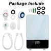 220V 6500W Instant Electric Tankless Water Heater Shower Hot Water Heater Thermostat Kitchen Bathroom LCD Display Pu Huo Da Yu 2KG