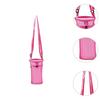 Water Bottle Carrier Trendy Water Bottle Sleeve for Trekking Camping Outdoor Black