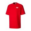 Cartoon Snoopy Letter Print Crew Neck Short Sleeve T-Shirt Men Tops Red 530616-11
