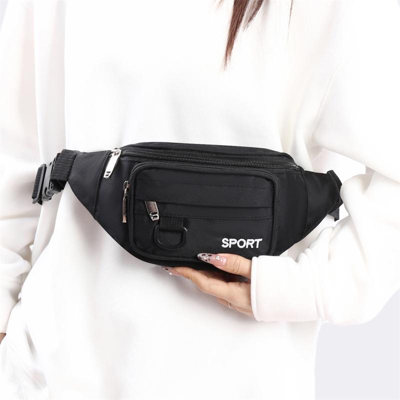 Marsupio Impermeabile da Uomo - Borsa Sportiva da Esterno ad Alta Capacità per Telefono/Portafoglio (Marsupio Resistente all'Usura)