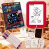 Led Children's Drawing Board, Light-Up Tracing Board, Doodle Writing Board,