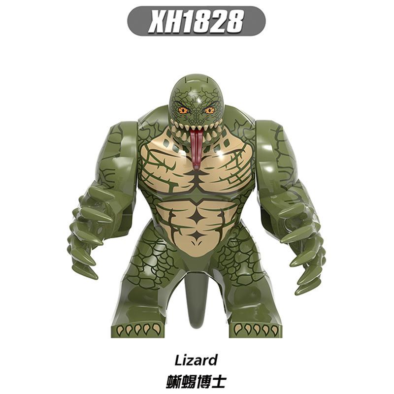 Marvel superhero building blocks, Spider Man, Venom, action characters, toys, anime characters, assembled dolls, birthday gifts