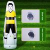 160CM Air Soccer Training Dummy PVC Shield for Adult Lightweight Foldable Family Soccer Practice Football Accessories