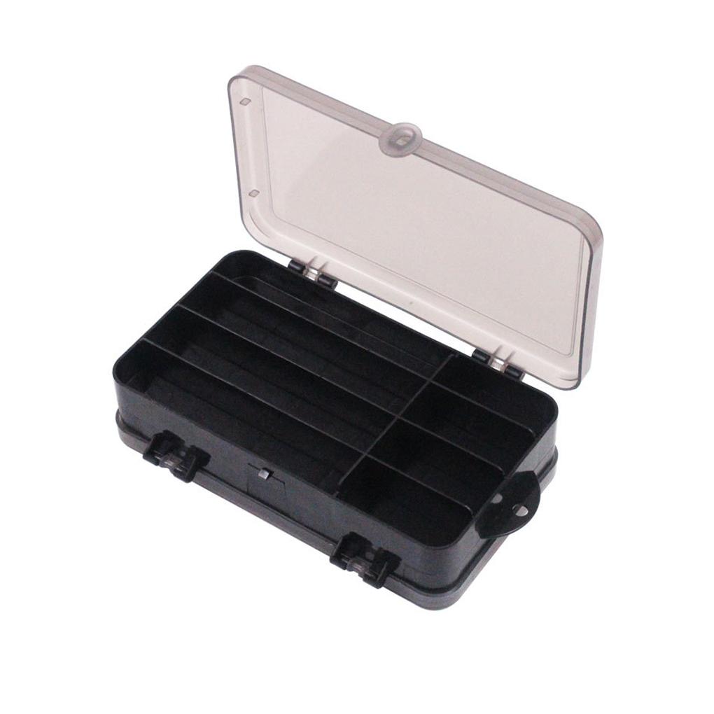 

Ящик для хранения рыболовных инструментов из АБС-пластика, двухсторонний, однотонный, сменный, портативный, для приманки, рыболовных инструментов, органайзер