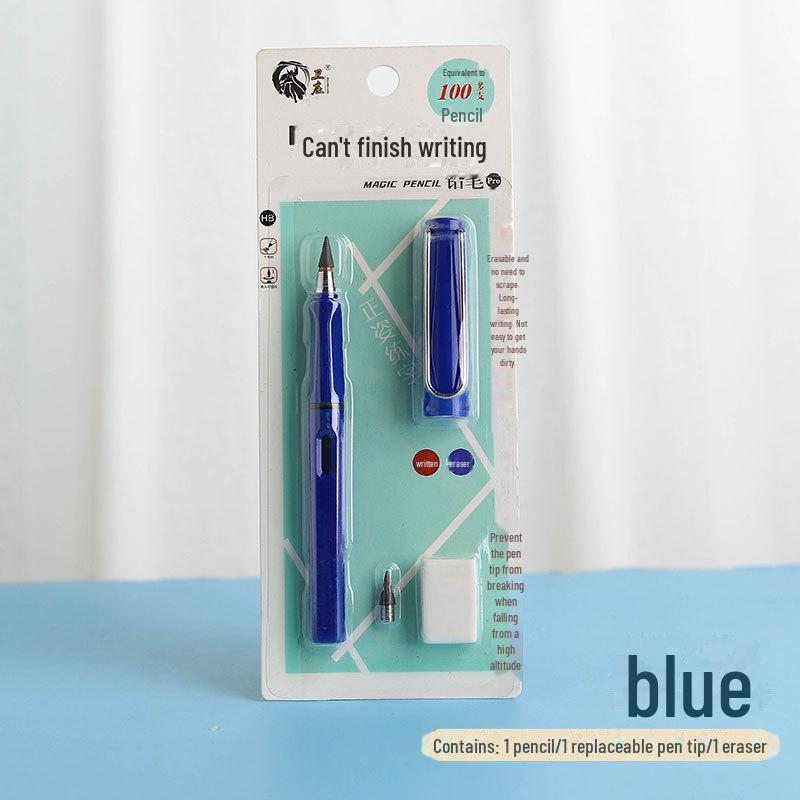 "Durable Black Technology Pencils: Unbreakable, No Sharpening Needed, Ink-Free, Perfect for Students and Kids."