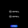 2/5/10pcs Car Logo 3D Metal Stickers Decorative Accessories For Opel OPC Astra Insignia Mokka Zafira Corsa Vectra C D Antara Car FG8