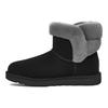 UGG Stivali da neve corti alla moda, versatili e comodi da donna, neri 1153512-BLK