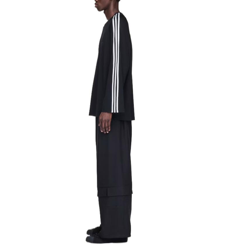 adidas Kostenloser Versand mit AdiClub Y-3 Langarm-T-Shirt 3 Streifen JW7351