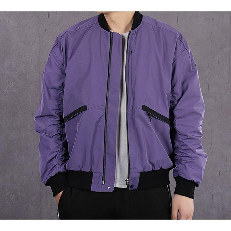 adidas Woven Slim Fit Jacket Men Outerwear Tech-Purple Black FM9384