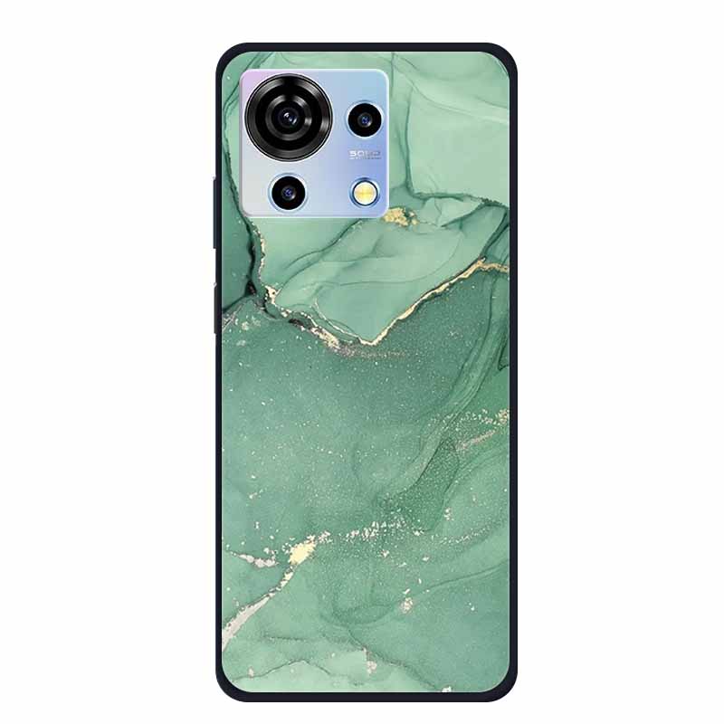 Phone Case For ZTE Blade V50 Vita Marble TPU Soft Silicone Cover for ZTE BladeV50 Vita V50Vita Cases Mica Painted Colorful Para