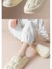 Winter Thick Sole Cotton Slippers, Indoor/Outdoor Unisex Warm Home Shoes