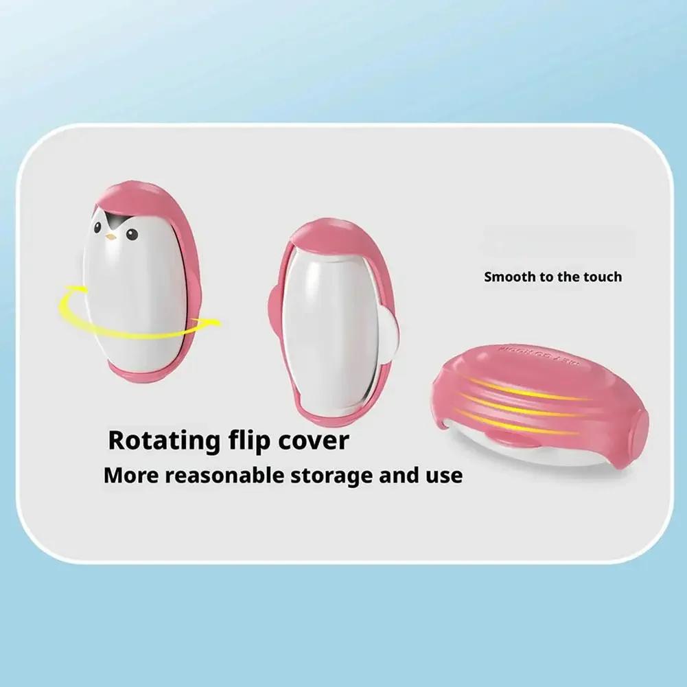 Penguin Lint Remover Household Portable Sticky Washable Reusable Mini Roller Brush Ball Suitable For Pet Hair Clothing Cleaning