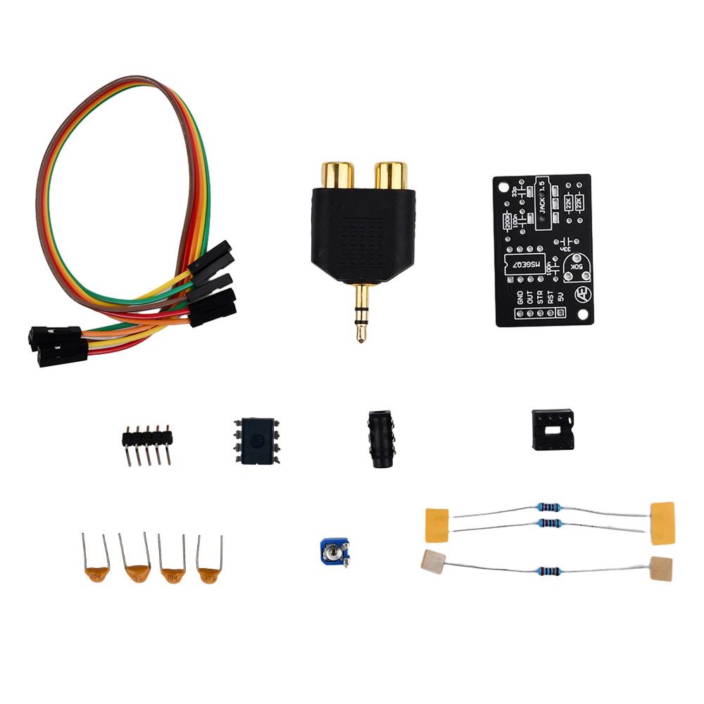 MSGEQ7 Audioverarbeitung Grafischer Equalizer Filter Signal Analyse Modul DIY Teile Musikspektrum erfassen