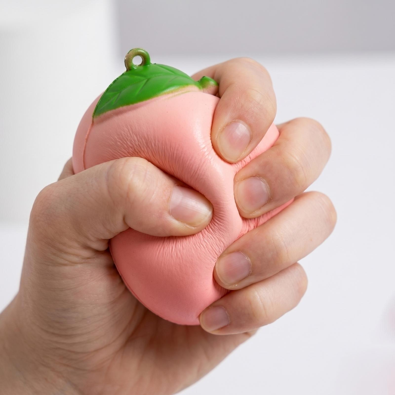 

Capsule Toy Stress Relief Toy Soft Squeeze Ball with Fruit Shape Design for Hand Exercise and Fidget Play One Size