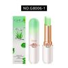 OMGA Burrocacao Gel Color-Cambiante Idratante - Pesca Lipstick Impermeabile Adattabile alla Temperatura