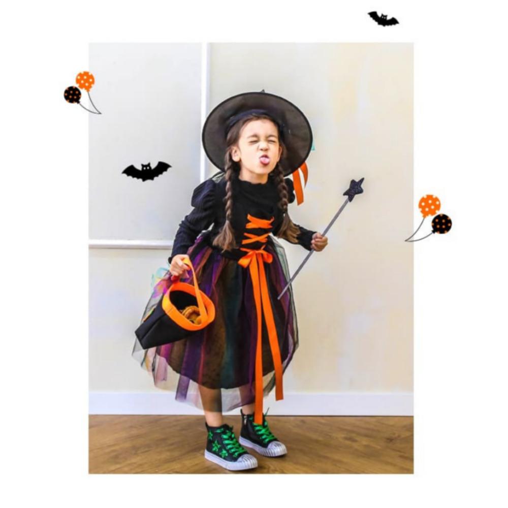 

Мини Рецепт платья ведьмы – Черная лента Хэллоуин костюм для девочек XXL