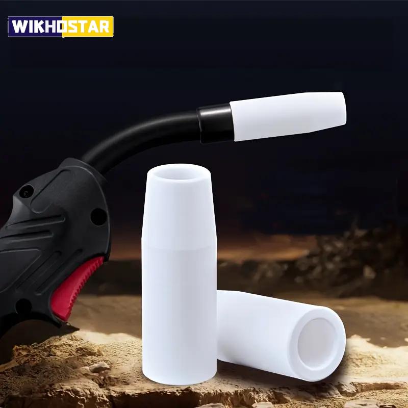 2/5/10PCS, Protection Nozzle Ceramic Nozzle Euro Style Welding Shield Cup for Welded Torch