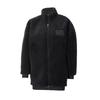 Velvet Jackets Women's Black Stand Collar Thickened And Fleece Lined 530293-01