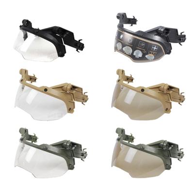 Cascos Tácticos Gafas Desmontables Durabilidad Gafas Airsofts Gafas de Paintball para Deportes al Aire Libre y Entrenamiento