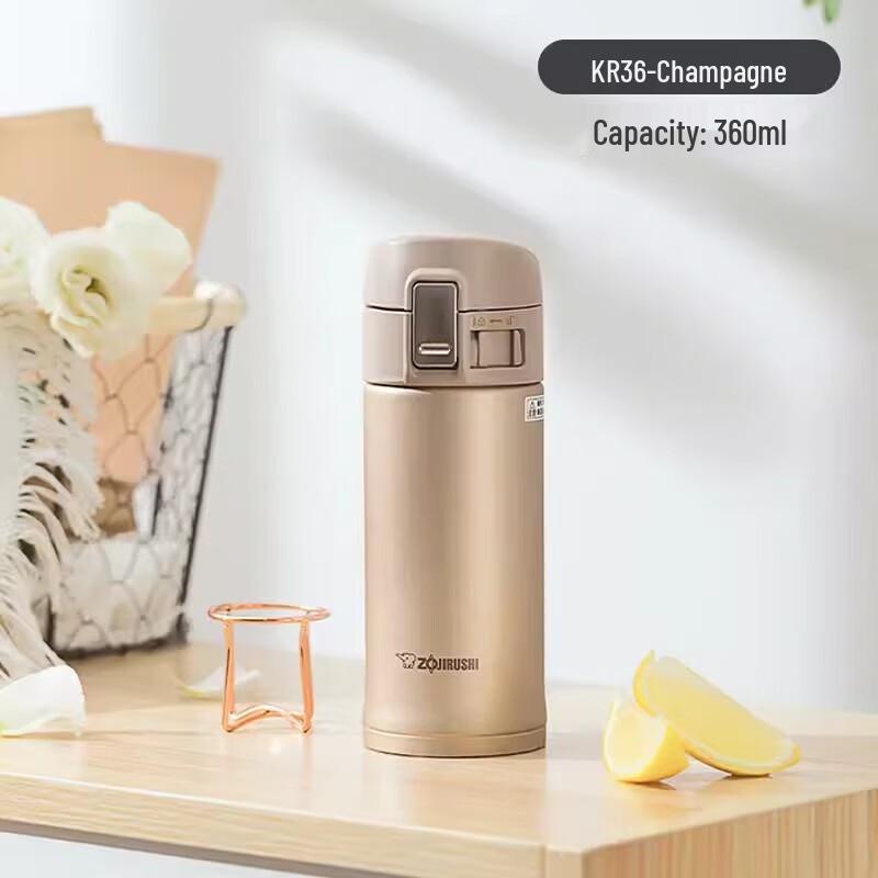 Zojirushi SM-KR36 Stainless Steel Vacuum Insulated Bottle