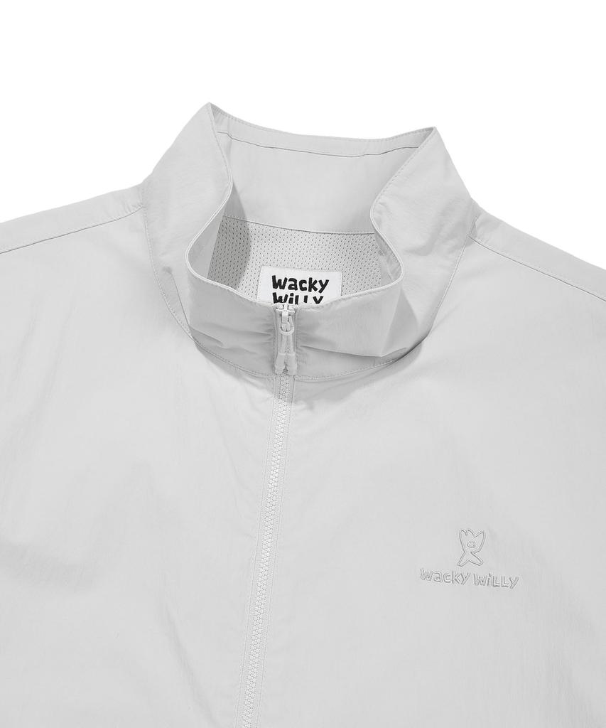 Wacky Willy Basic Half Sleeve Anorak Light Grey
