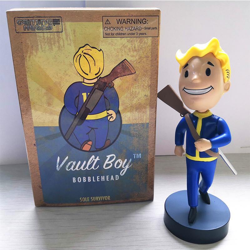 Vault Boy Fallout Q Version PVC-Actionfigur Modell Dekoration 12cm