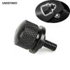 Șurub șurub scaun moletat din aluminiu negru pentru Harley Road king Street Glide ULTRA Dyna SPORTSTER 883 XL883 EVO 1996-2015