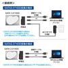 SANWA SUPPLY SATA To USB 3.1 Gen 2 Conversion Cable USB-CVIDE7