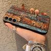 Retro Rust Case for Samsung Galaxy S25 S24 Plus S20 Ultra S21 FE S23 Note 20 8 9 10 S10 S9 S26 Funda Phone Cover