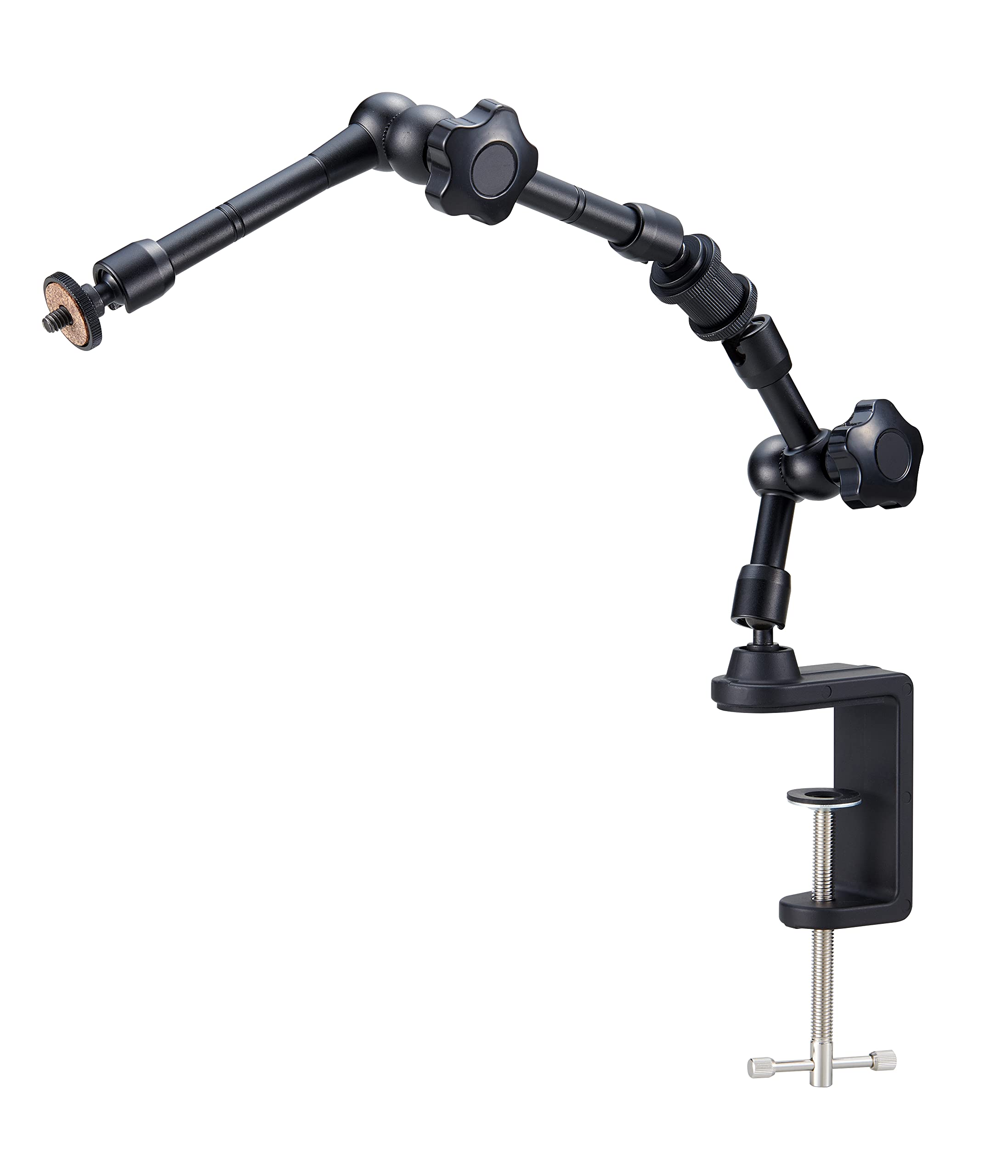 

HOZAN Flexible Arm for Optical Camera Compact and Lightweight for Easy Clamp Mounting Prevents Desk Equipment, Mounting, Portability, Damage, L-803 чёрный