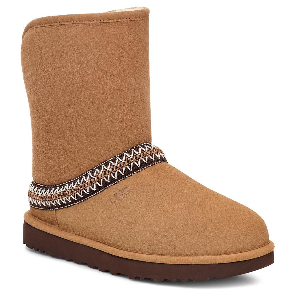 UGG Classic Short Crescent Boot Chestnut (Womens) Women Sneakers 1161770-CHE