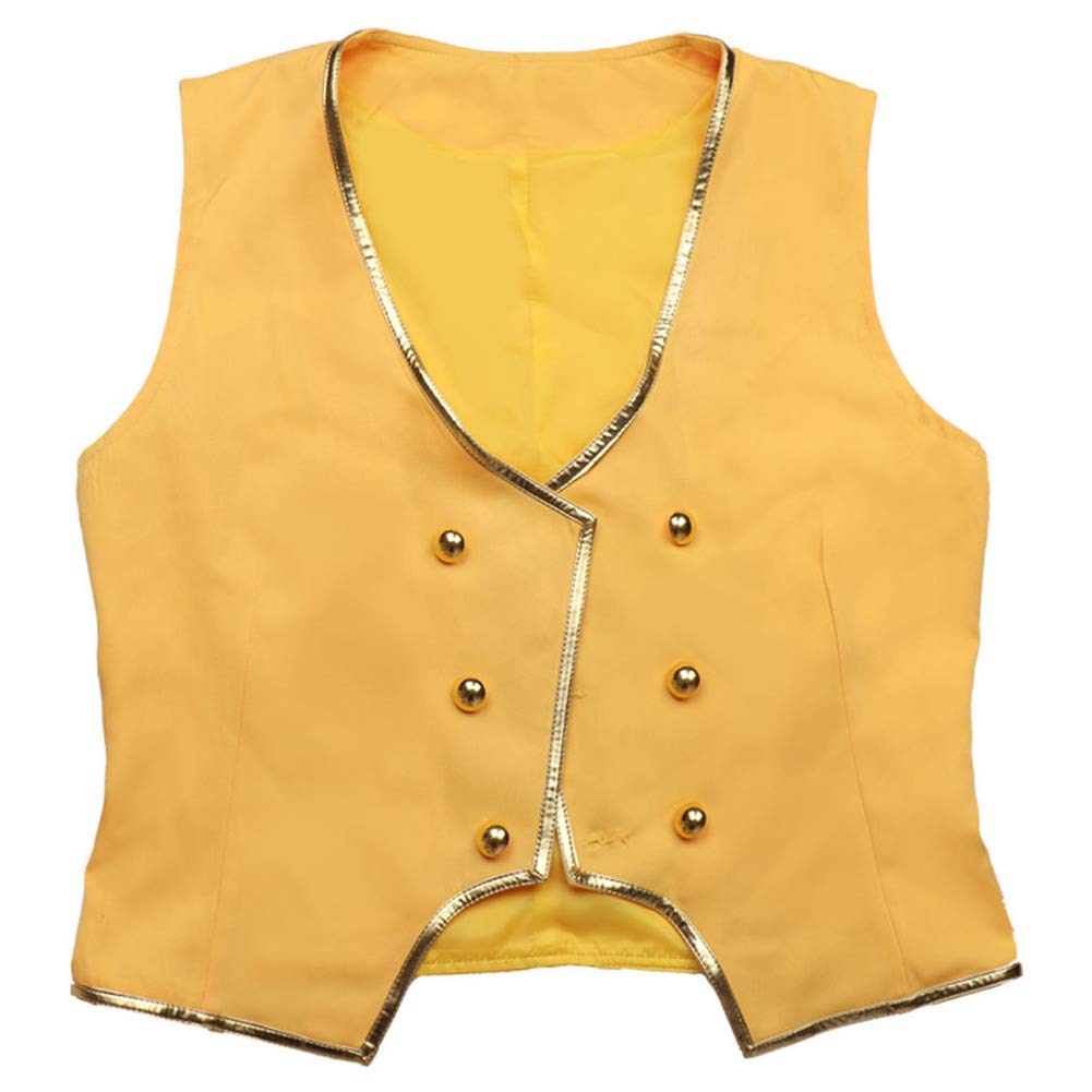 

cgatecos Cosplay Costume, Savanaclaw Dorm Uniform, Leona, Jack, Ruggie, Christmas, Halloween, Costume Party, Vest Only, Size M