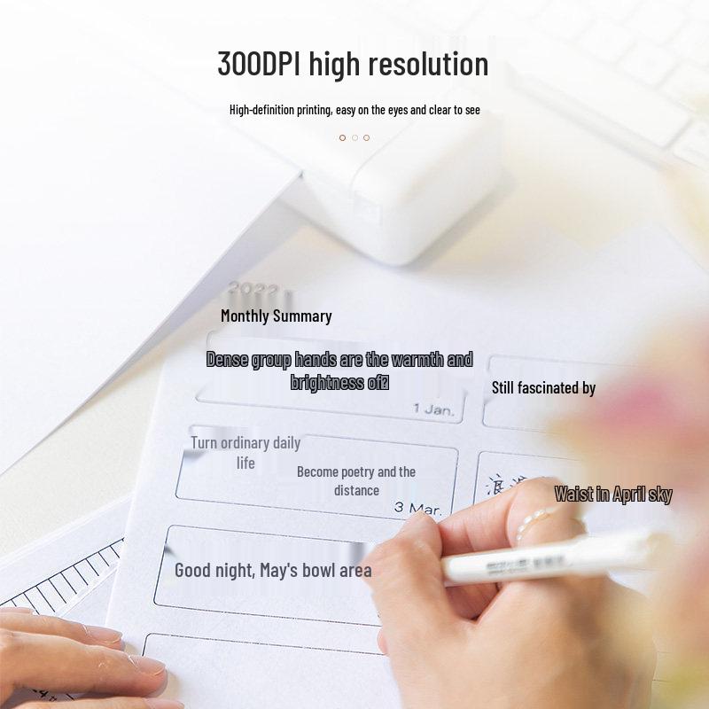 MT800Q Portable Wireless A4 Printer: Home & Student Use