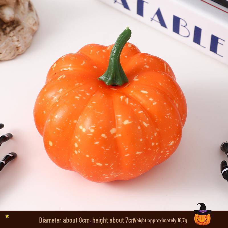 Halloween Foam Pumpkin Ornament for Kids' Activity and Photo Props
